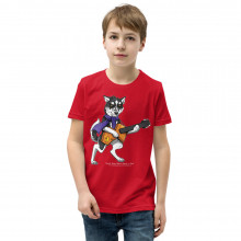Youth Short Sleeve T-Shirt Wild Child Rock Star Merc