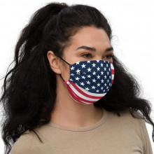 Premium face mask USA Star Spangled Banner