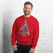 Adventures of Hot Rod Todd Christmas Unisex Sweatshirt